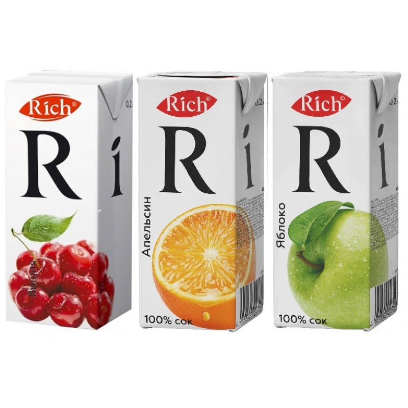 Сок пакетированный. Пакет сока. Сок рич (rich) 1л яблоко. Сок рич 0,2л. Пакетированный сок.